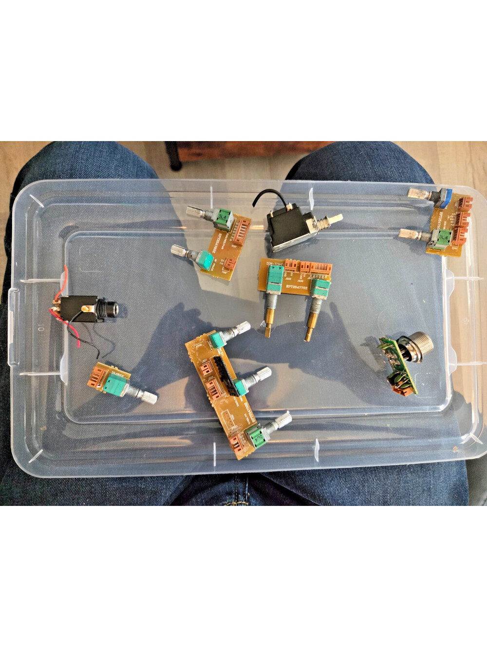 COMPLETE SET OF CONTROL BOARDS AND CONTROLS FOR GALAXY DX-2547 BASE STATION CB